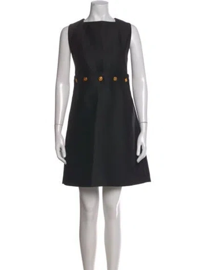 Pre-owned Louis Vuitton 2023 Mini Dress In Black
