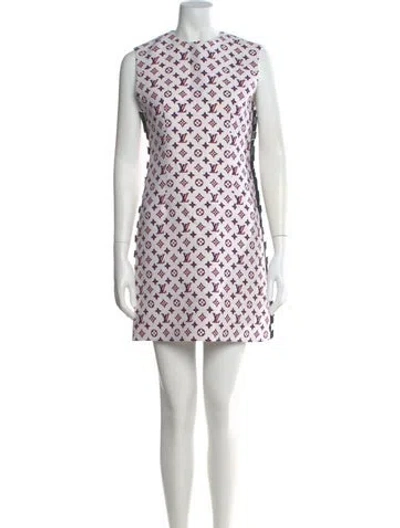 Pre-owned Louis Vuitton 2023 Mini Dress In Neutral