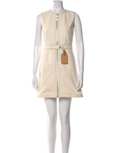 Pre-owned Louis Vuitton 2023 Mini Dress In Neutral