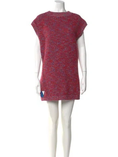 Pre-owned Louis Vuitton 2023 Mini Dress In Red
