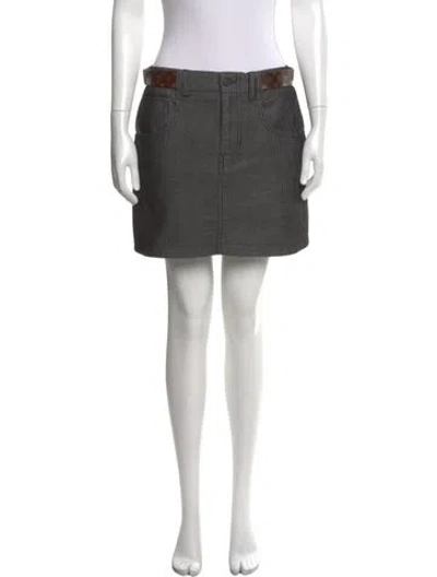 Pre-owned Louis Vuitton 2023 Mini Skirt In Black