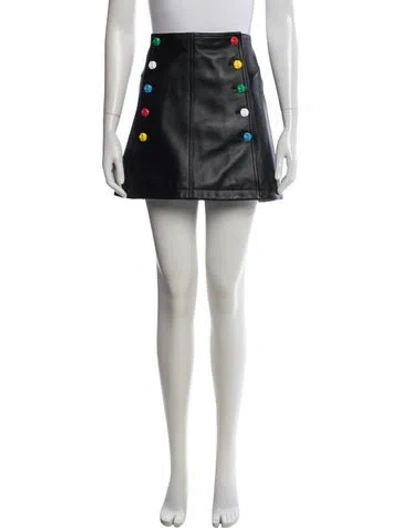 Pre-owned Louis Vuitton 2023 Mini Skirt In Black