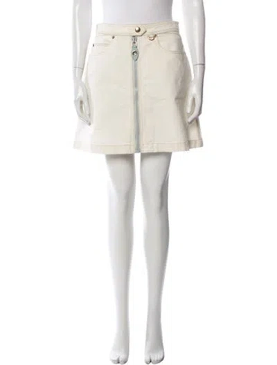 Pre-owned Louis Vuitton 2023 Mini Skirt In Neutral