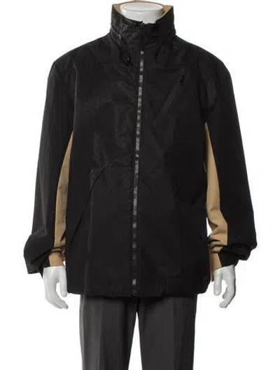 Pre-owned Louis Vuitton 2023 Monogram Parka Windbreaker In Black