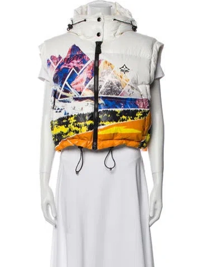 Pre-owned Louis Vuitton 2023 Mountain Vest W/ Tags In White