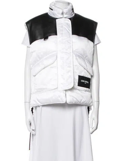 Pre-owned Louis Vuitton 2023 Nylon Vest In White