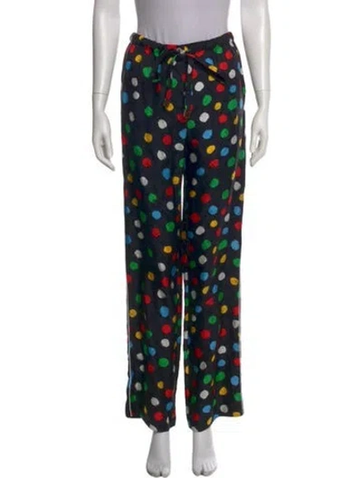 Pre-owned Louis Vuitton 2023 Painted Dots Pajamas W/ Tags In Black