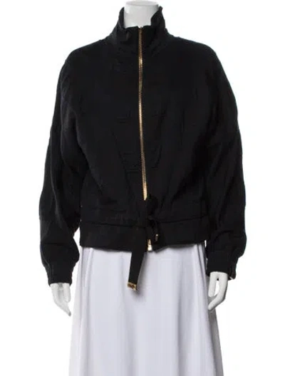 Pre-owned Louis Vuitton 2023 Patterned Jacket In Black