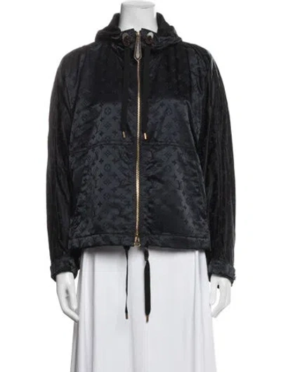 Pre-owned Louis Vuitton 2023 Patterned Jacket In Black
