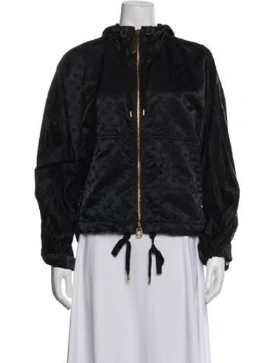 Pre-owned Louis Vuitton 2023 Patterned Jacket In Black
