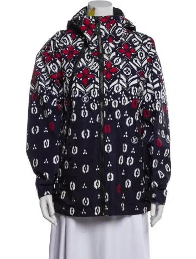 Pre-owned Louis Vuitton 2023 Printed Jacket In Blue