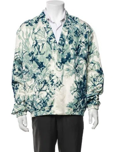 Pre-owned Louis Vuitton 2023 Printed Windbreaker W/ Tags