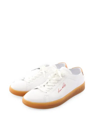 Pre-owned Louis Vuitton 2023 Resort Line Sneakers In White