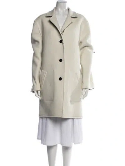 Pre-owned Louis Vuitton 2023 Reversible Coat In Neutrals