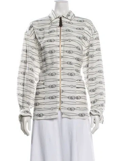 Pre-owned Louis Vuitton 2023 Silk Jacket In Multicolor