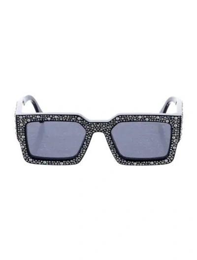 Pre-owned Louis Vuitton 2023 Square Sunglasses In Black