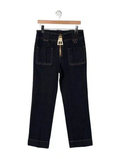 Pre-owned Louis Vuitton 2023 Straight Leg Jeans In Blue