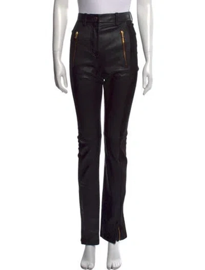 Pre-owned Louis Vuitton 2023 Straight Leg Pants In Black