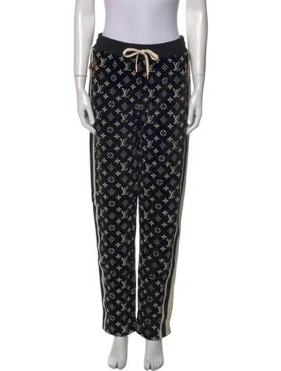 Pre-owned Louis Vuitton 2023 Straight Leg Pants In Black