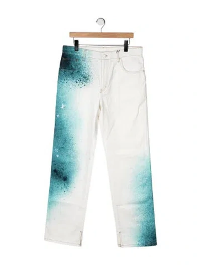 Pre-owned Louis Vuitton 2023 Straight-leg Jeans In Multicolor