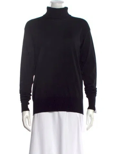 Pre-owned Louis Vuitton 2023 Turtleneck Sweater In Black