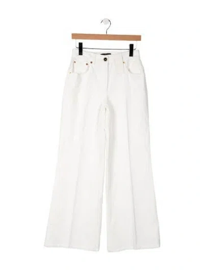 Pre-owned Louis Vuitton 2023 Wide Leg Jeans In Blue