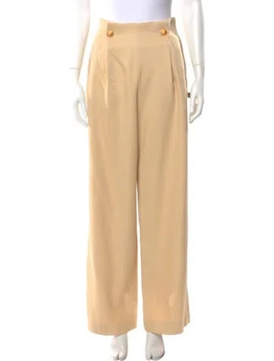 Pre-owned Louis Vuitton 2023 Wide Leg Pants In Neutral