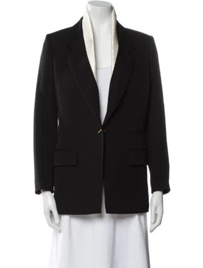 Pre-owned Louis Vuitton 2023 Wool Blazer In Black
