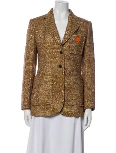 Pre-owned Louis Vuitton 2023 Wool Blazer In Multi