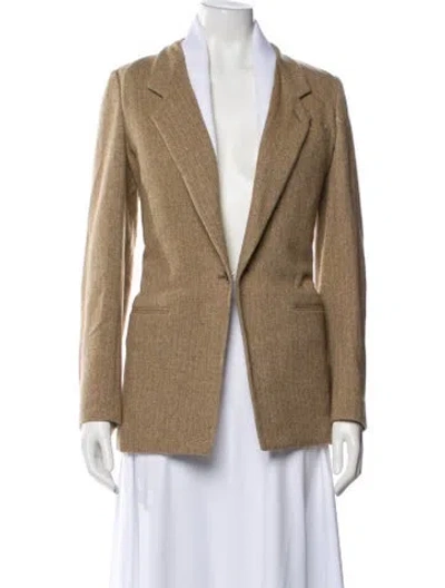 Pre-owned Louis Vuitton 2023 Wool Blazer In Neutral