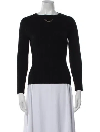 Pre-owned Louis Vuitton 2023 Wool Sweater In Black