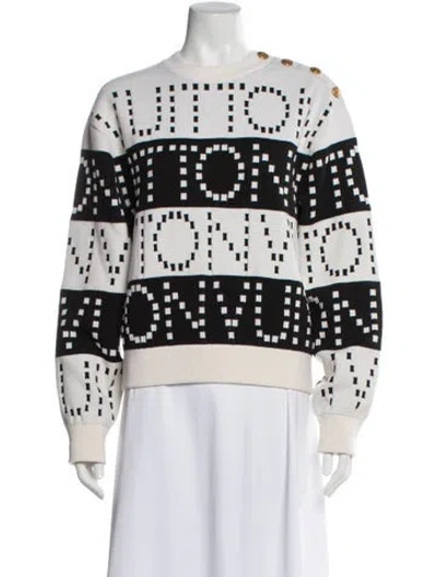 Pre-owned Louis Vuitton 2023 Wool Sweater In Blue