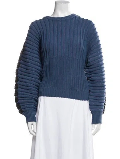 Pre-owned Louis Vuitton 2023 Wool Sweater In Blue