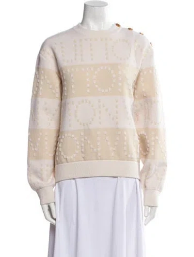 Pre-owned Louis Vuitton 2023 Wool Sweater In Neutral