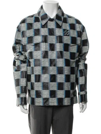 Pre-owned Louis Vuitton 2024 Calfskin Puffer Coat In Multi