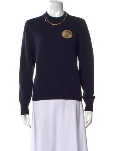 Pre-owned Louis Vuitton 2024 Cashmere Sweater In Black