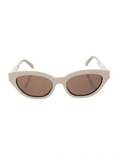 Pre-owned Louis Vuitton 2024 Cat-eye Sunglasses In Neutrals