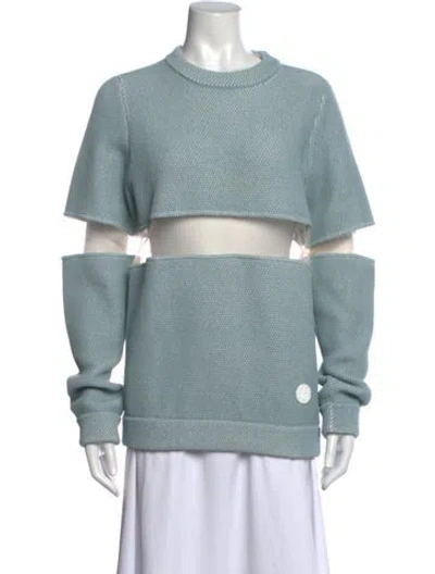Pre-owned Louis Vuitton 2024 Crew Neck Sweater W/ Tags In Blue