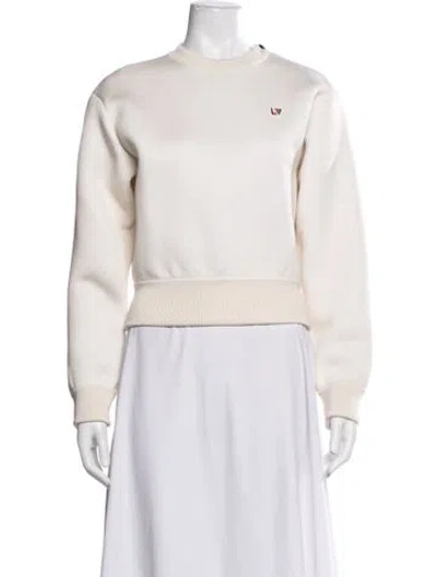 Pre-owned Louis Vuitton 2024 Crew Neck Sweatshirt W/ Tags In Neutrals