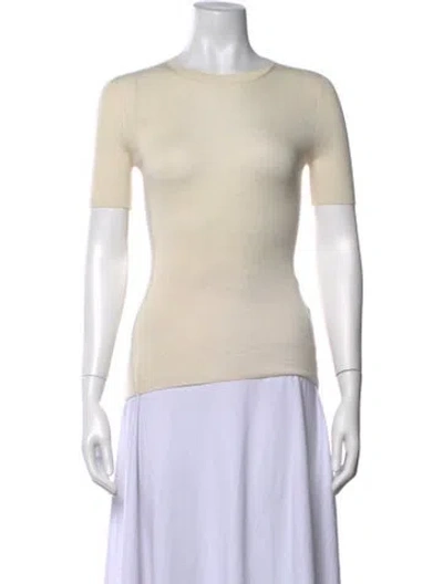 Pre-owned Louis Vuitton 2024 Crew Neck T-shirt In Neutral