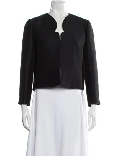 Pre-owned Louis Vuitton 2024 Cropped Jacket Evening Jacket In Black