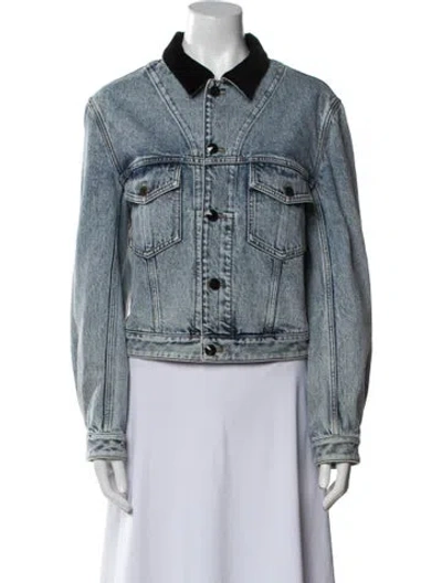 Pre-owned Louis Vuitton 2024 Denim Jacket In Blue