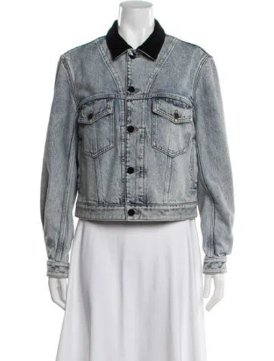 Pre-owned Louis Vuitton 2024 Denim Jacket In Blue