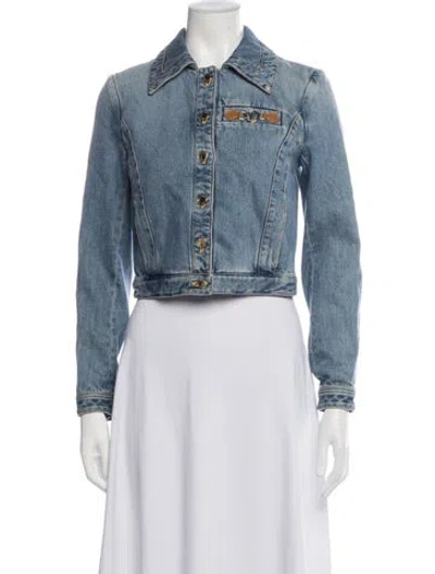 Pre-owned Louis Vuitton 2024 Denim Jacket In Blue
