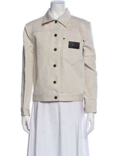 Pre-owned Louis Vuitton 2024 Denim Jacket In Neutral