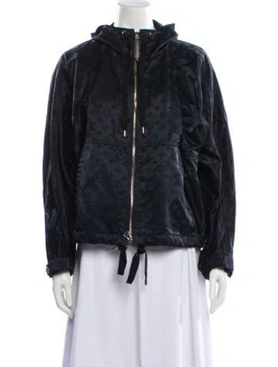 Pre-owned Louis Vuitton 2024 Faux Fur Jacket In Gray