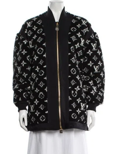Pre-owned Louis Vuitton 2024 Fleece Bomber Jacket W/ Tags In Multi