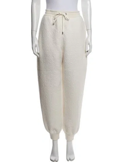 Pre-owned Louis Vuitton 2024 Graphic Print Sweatpants In Neutrals