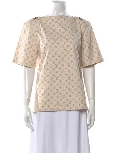 Pre-owned Louis Vuitton 2024 Graphic Print T-shirt
