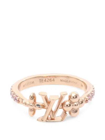 Pre-owned Louis Vuitton 2024 Iconic Rhinestone Ring In Pink